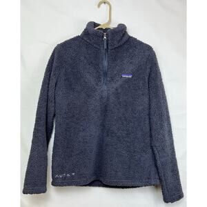 Patagonia Women's Size Med Gray Los Gatos 1/4 Zip Long Sleeve Pullover Fleece
